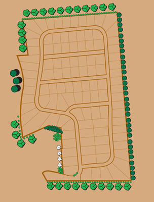 Arbor Walk Layout